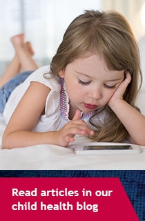 Read articles in our child health blog
